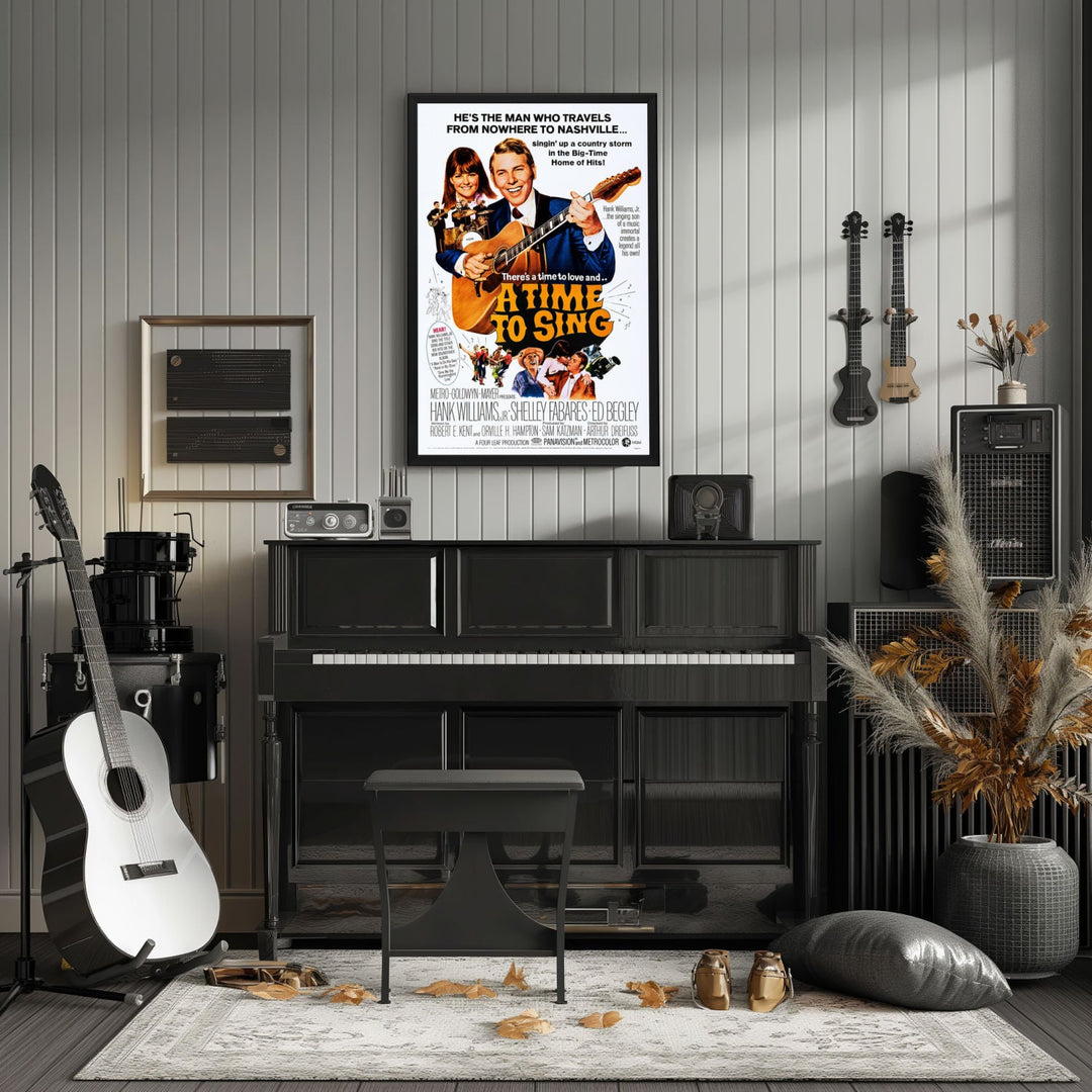 "Time To Sing" (1968) Framed Movie Poster