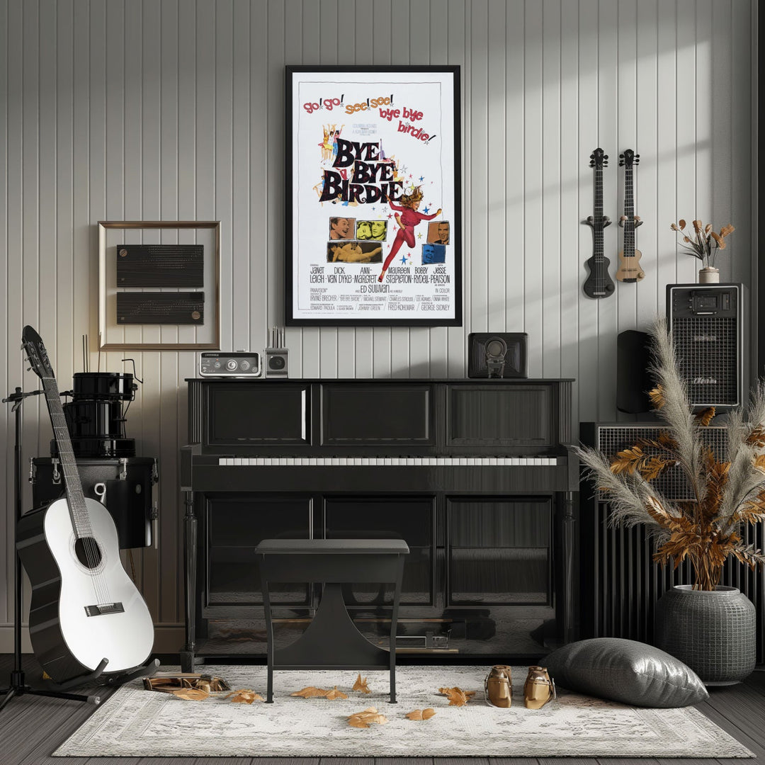 "Bye Bye Birdie" (1963) Framed Movie Poster