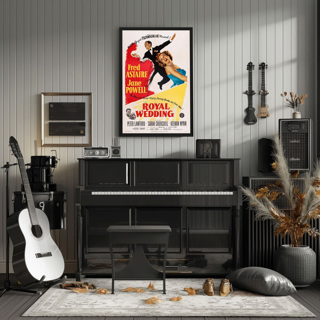 "Royal Wedding" (1951) Framed Movie Poster