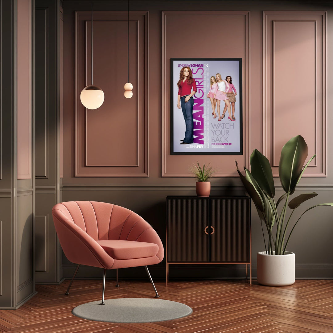"Mean Girls" (2004) Framed Movie Poster
