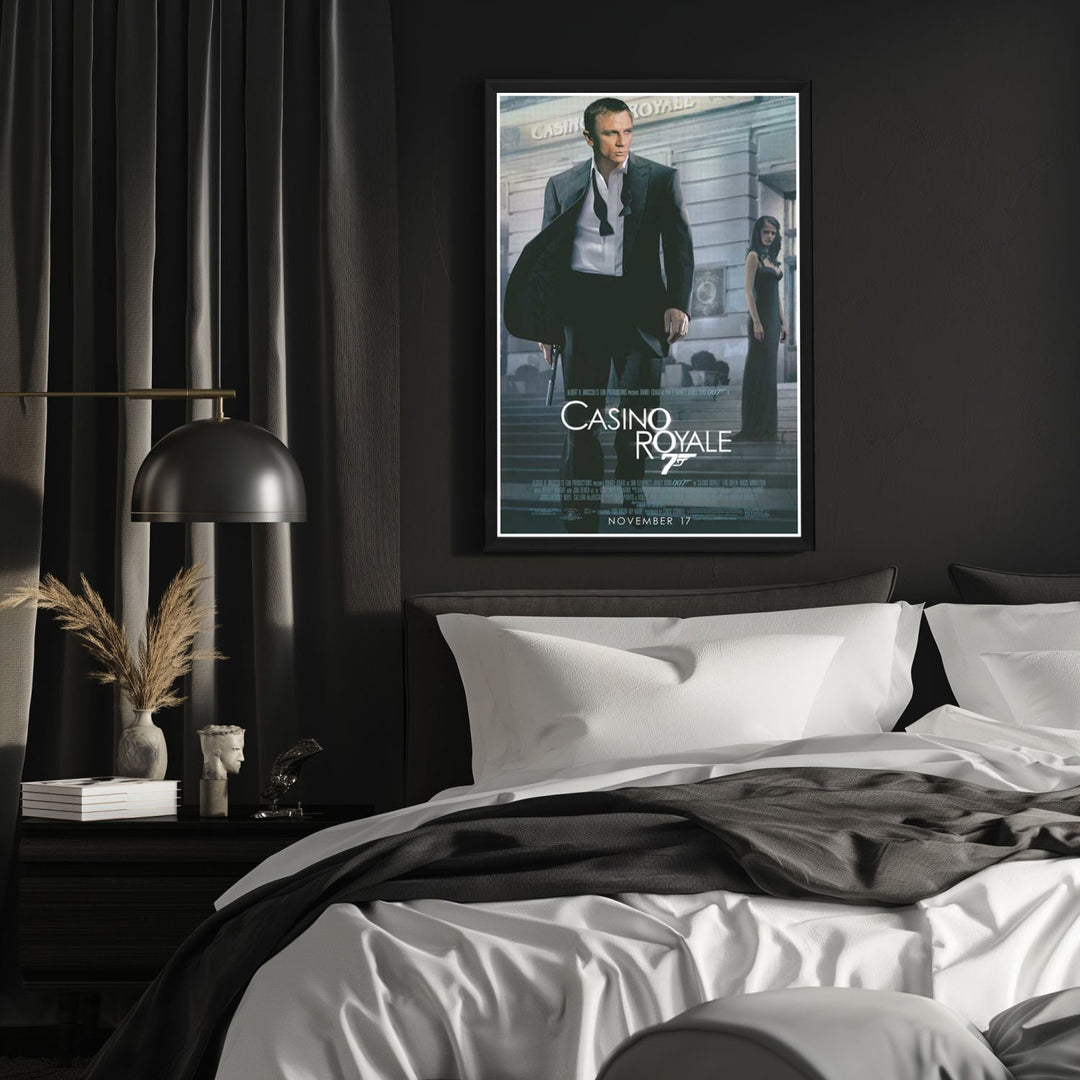 "Casino Royale" (2006) Framed Movie Poster