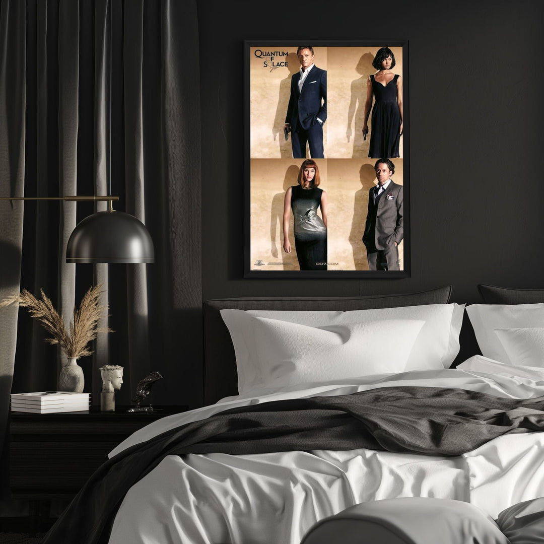 "Quantum of Solace" (2008) Framed Movie Poster