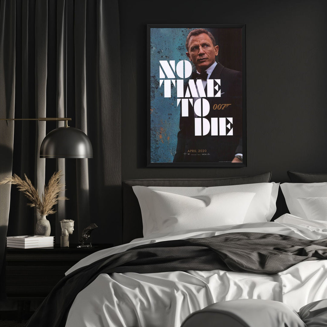 "No Time to Die" (2020) Framed Movie Poster