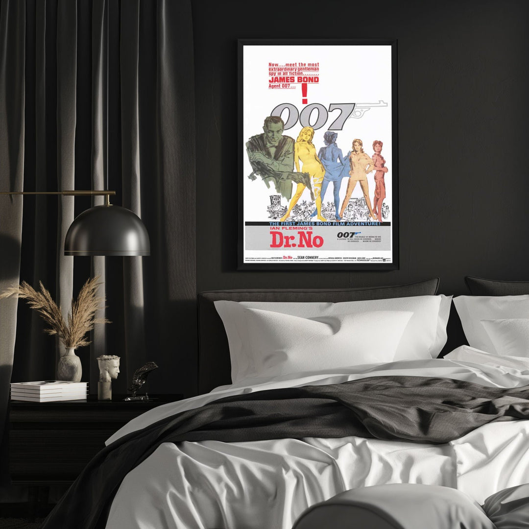 "Dr. No" (1962) Framed Movie Poster