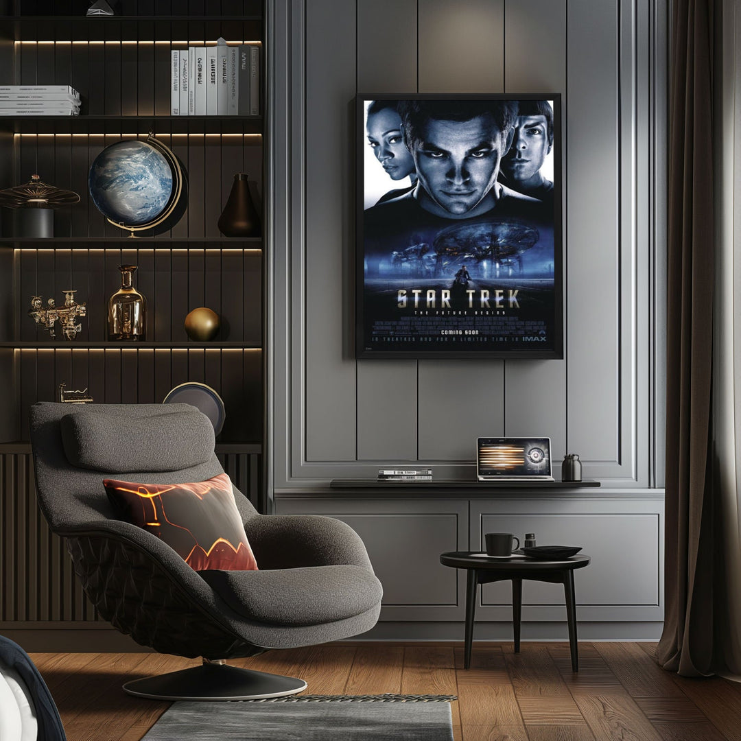 "Star Trek" (2009) Framed Movie Poster