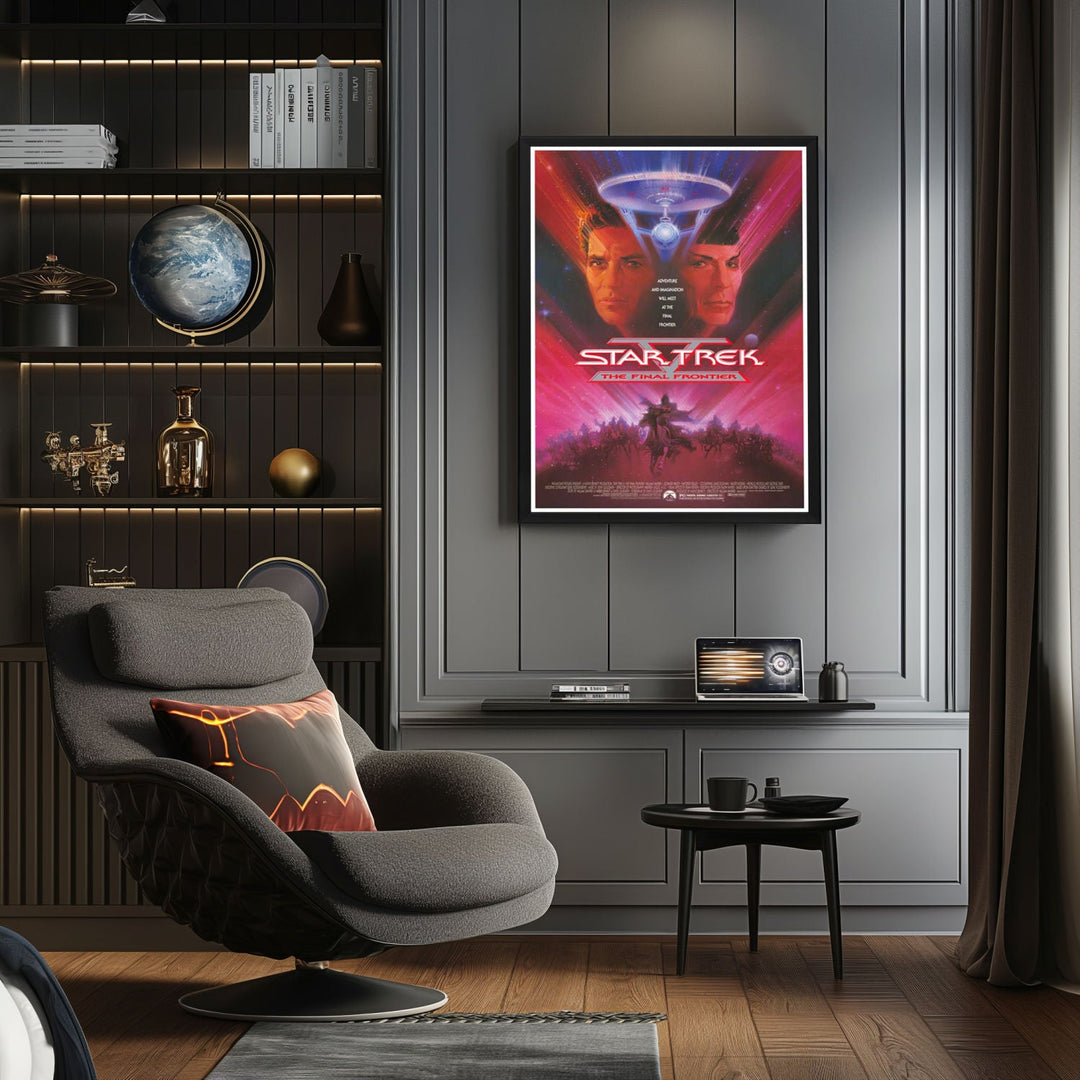 "Star Trek V: The Final Frontier" (1989) Framed Movie Poster