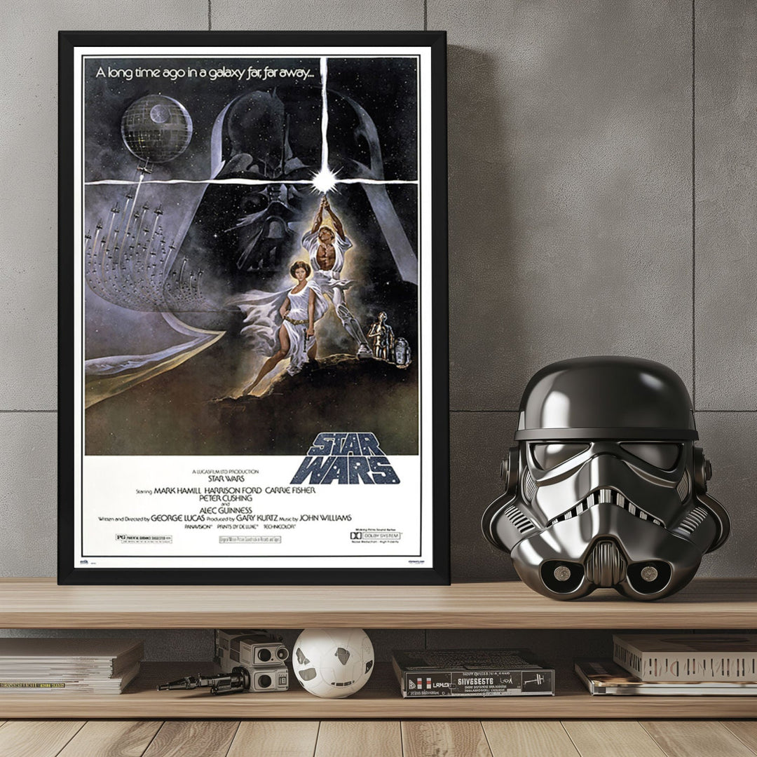 "Star Wars" (1977) Framed Movie Poster