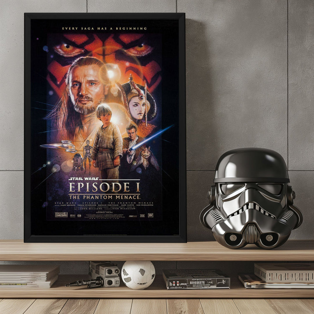 "Star Wars: Episode I - The Phantom Menace" (1999) Framed Movie Poster