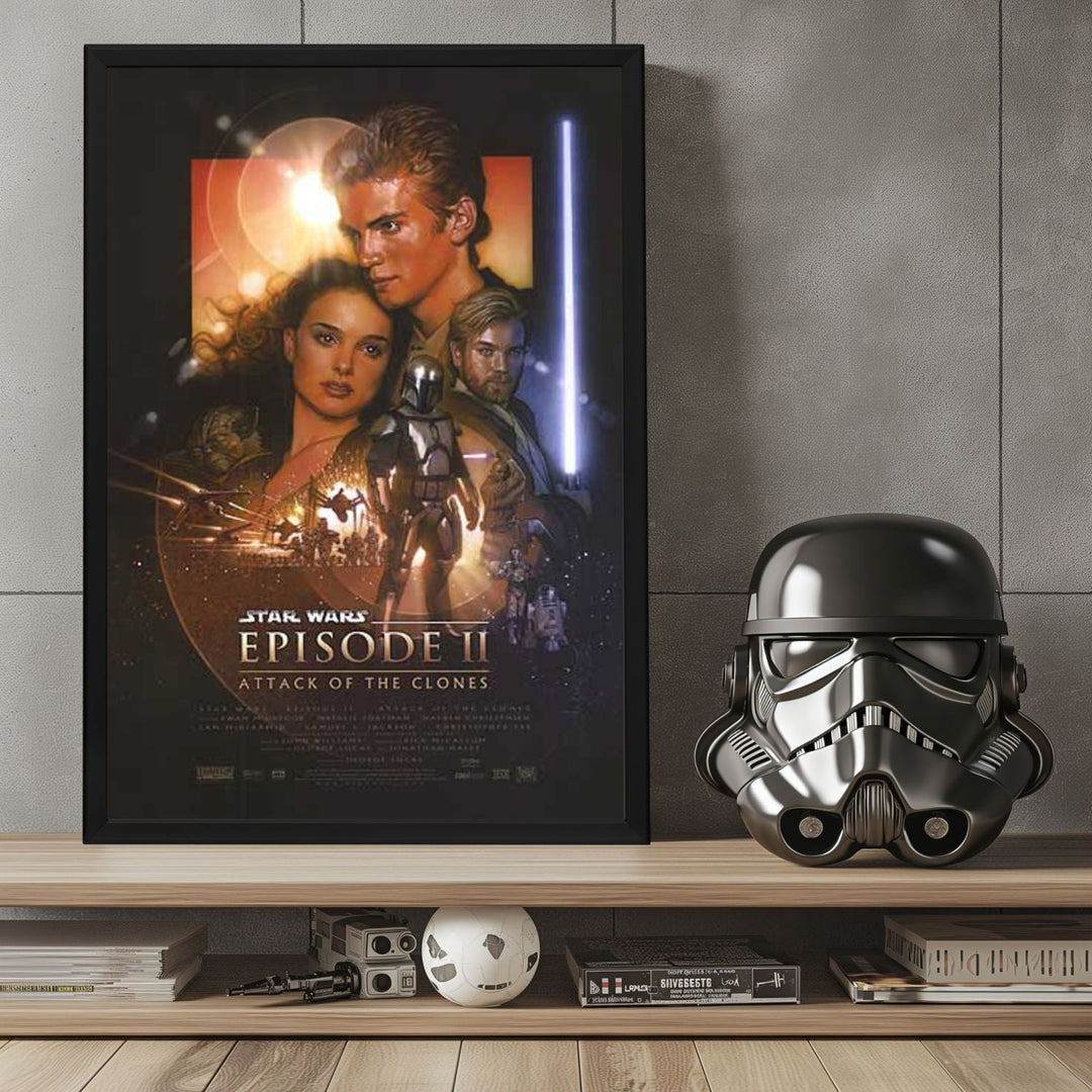 "Star Wars: Episode II - Attack Of The Clones" (2002) Framed Movie Poster