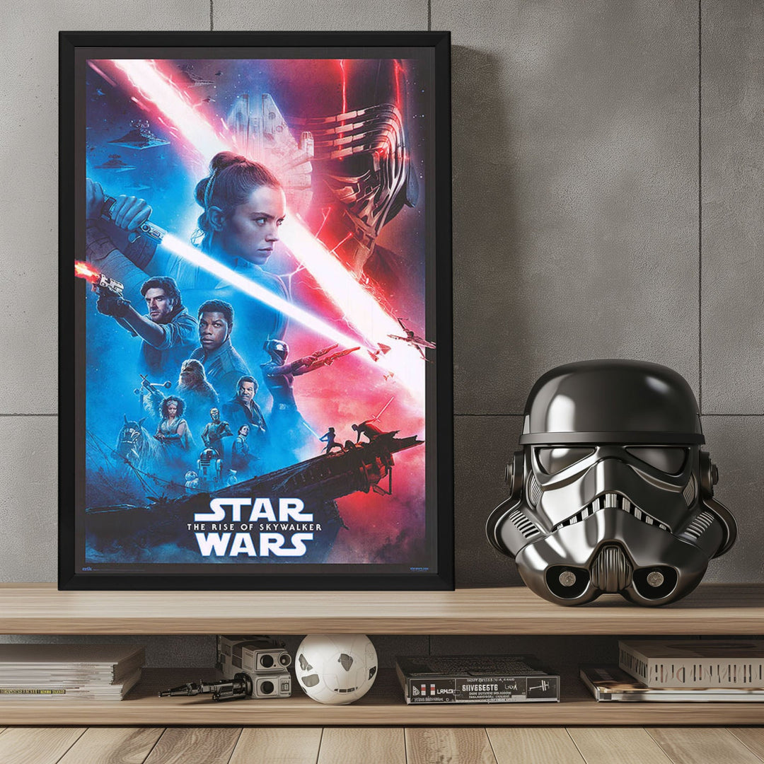 "Star Wars: Episode IX - Rise of Skywalker" (2019) Framed Movie Poster