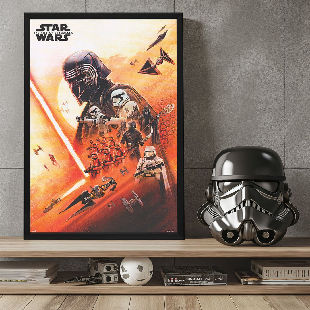"Star Wars: Episode IX - Rise of Skywalker" (2019) Framed Movie Poster