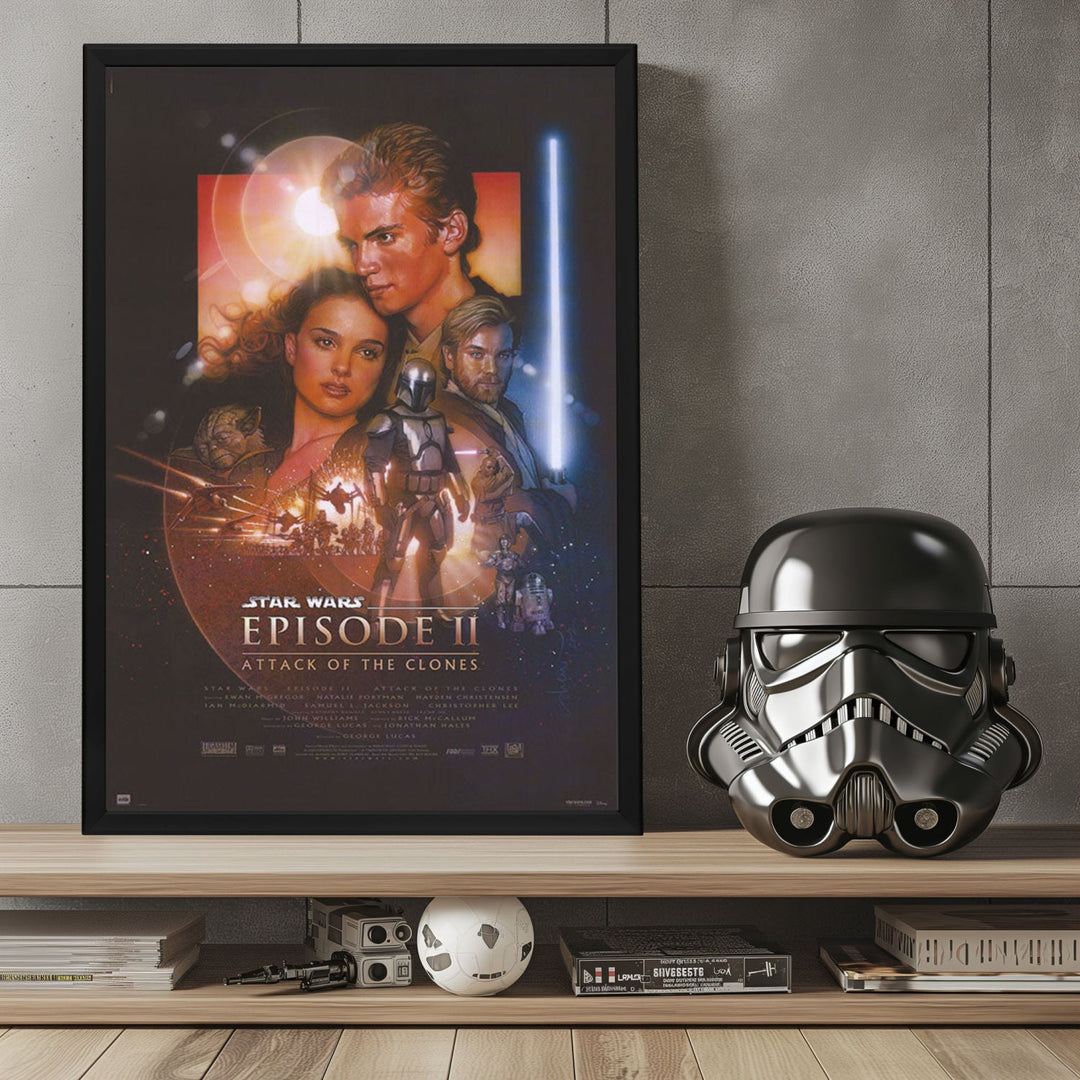"Star Wars: Episode II - Attack Of The Clones" (2002) Framed Movie Poster
