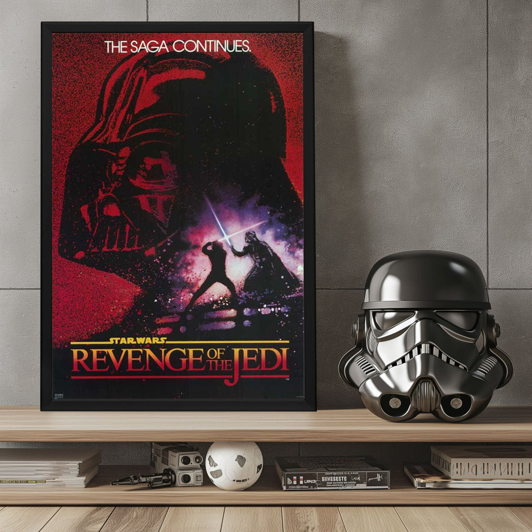 "Star Wars Revenge of the Jedi" (1983) Framed Movie Poster