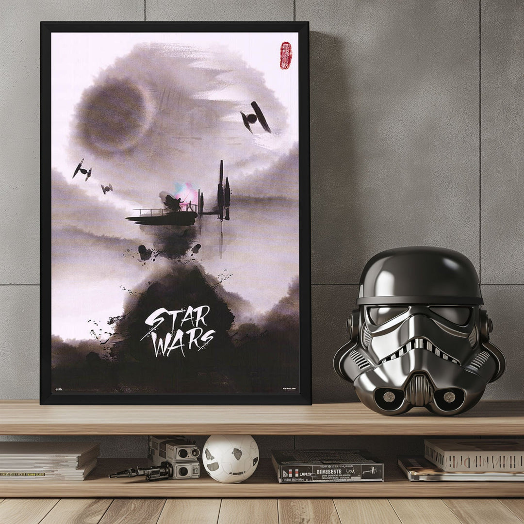 "Star Wars" (1977) Framed Movie Poster