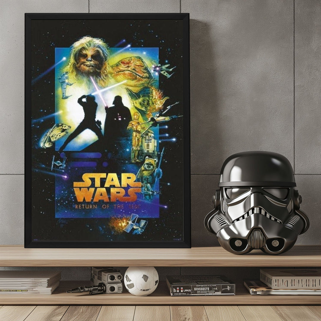 "Star Wars: Episode VI - Return of the Jedi" (1983) Framed Movie Poster