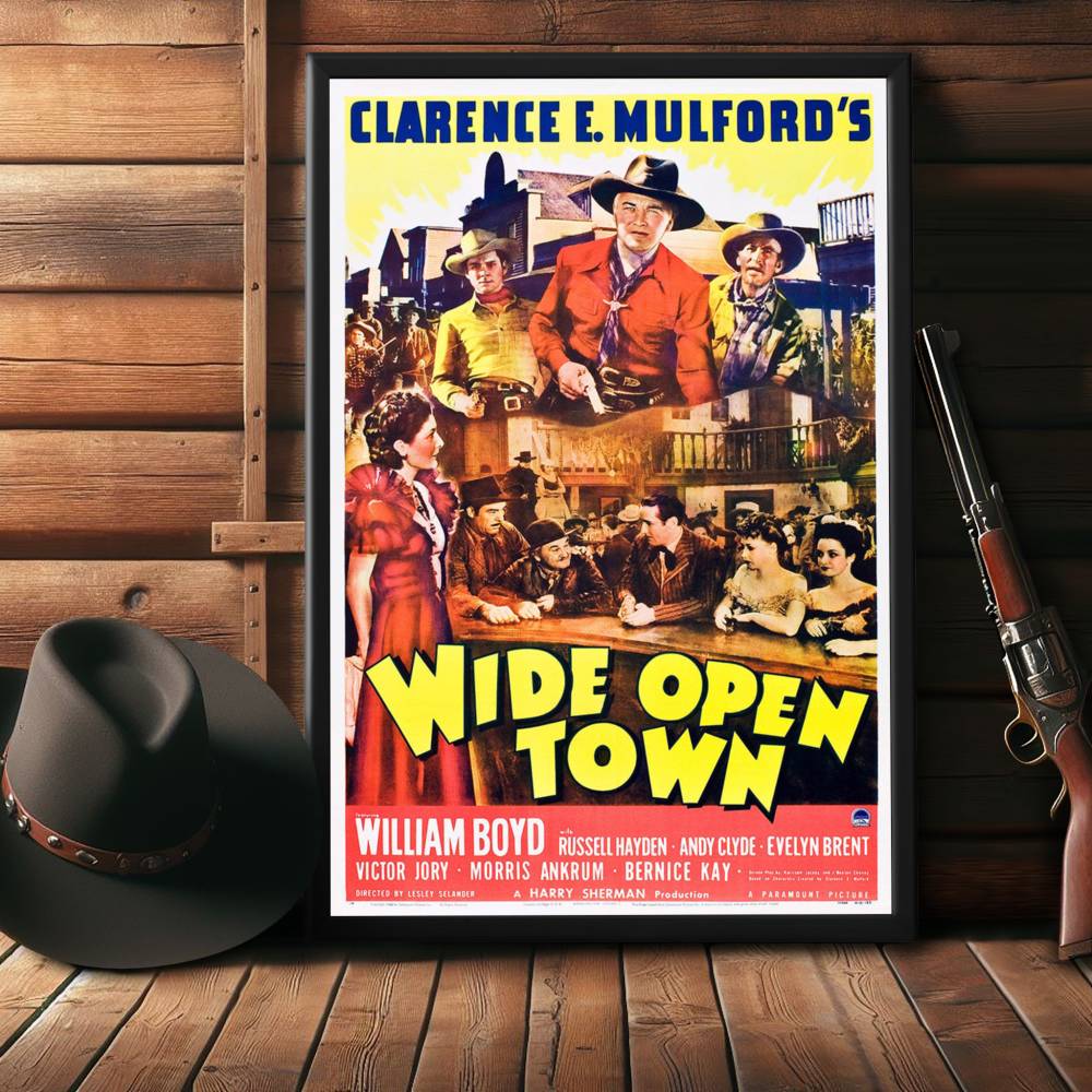 "Wide Open Town" (1941) Framed Movie Poster