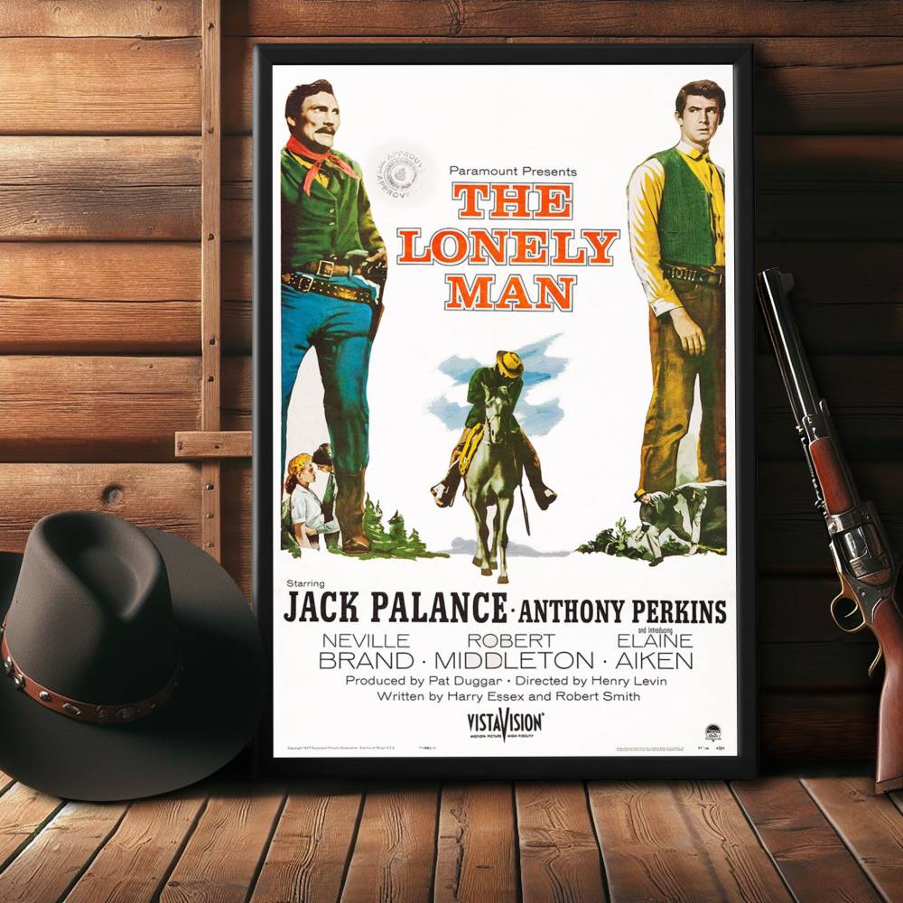 "Lonely Man" (1957) Framed Movie Poster