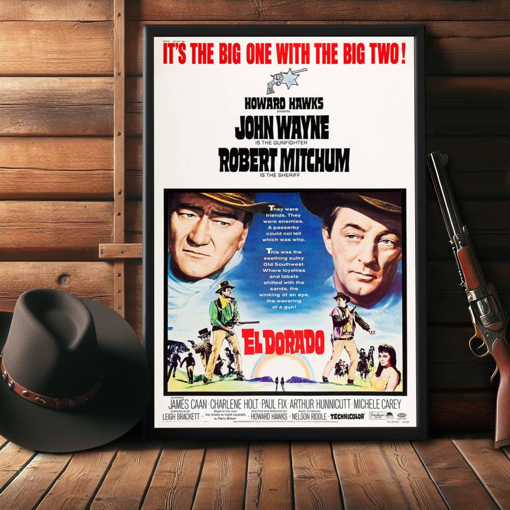 "El Dorado" (1966) Framed Movie Poster