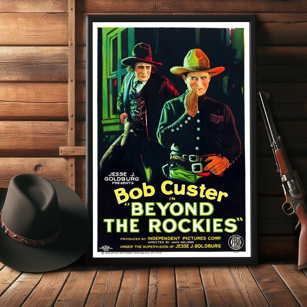 "Beyond The Rockies" (1926) Framed Movie Poster