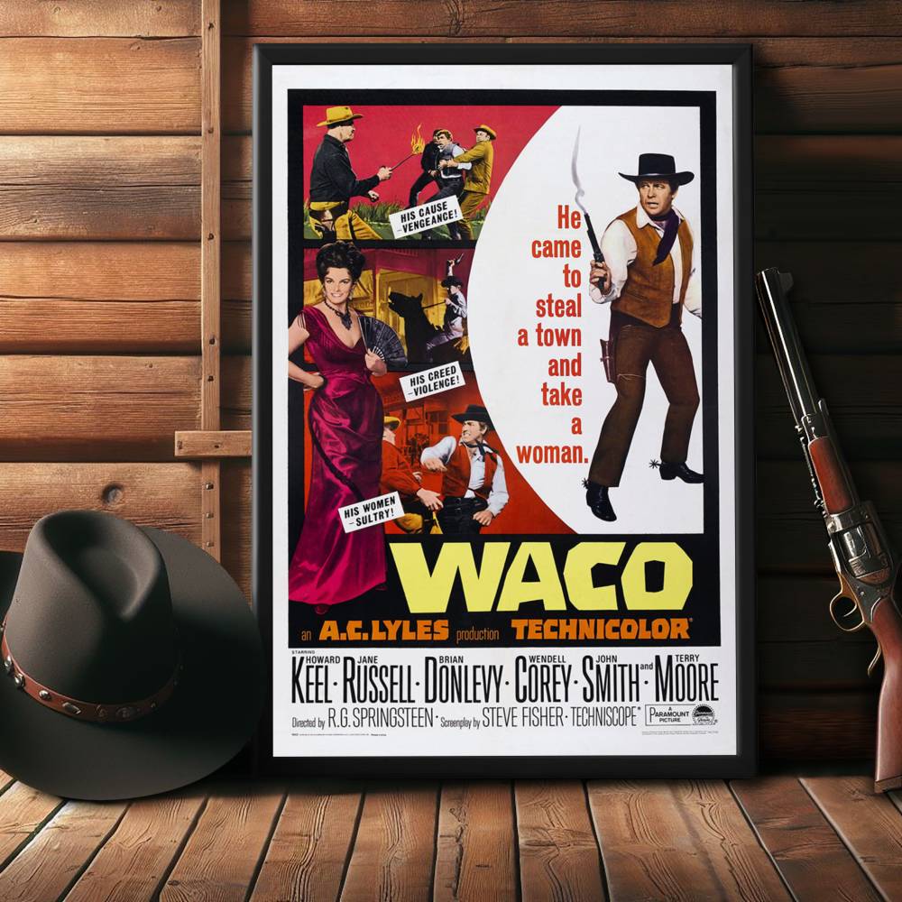 "Waco" (1952) Framed Movie Poster
