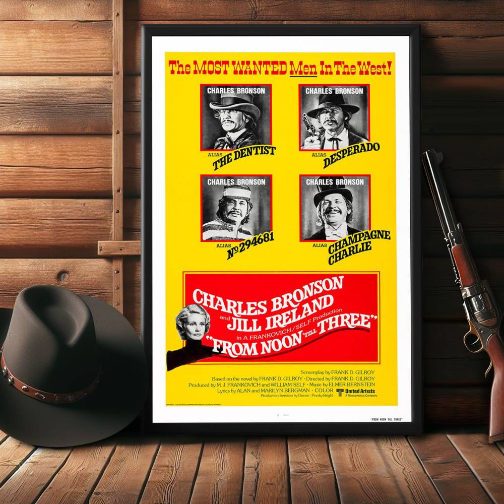 "From Noon 'Till Three" (1976) Framed Movie Poster