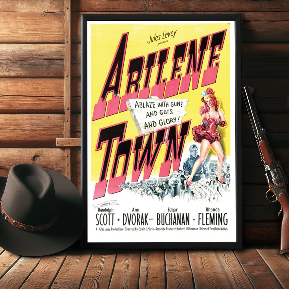 "Abilene Town" (1946) Framed Movie Poster