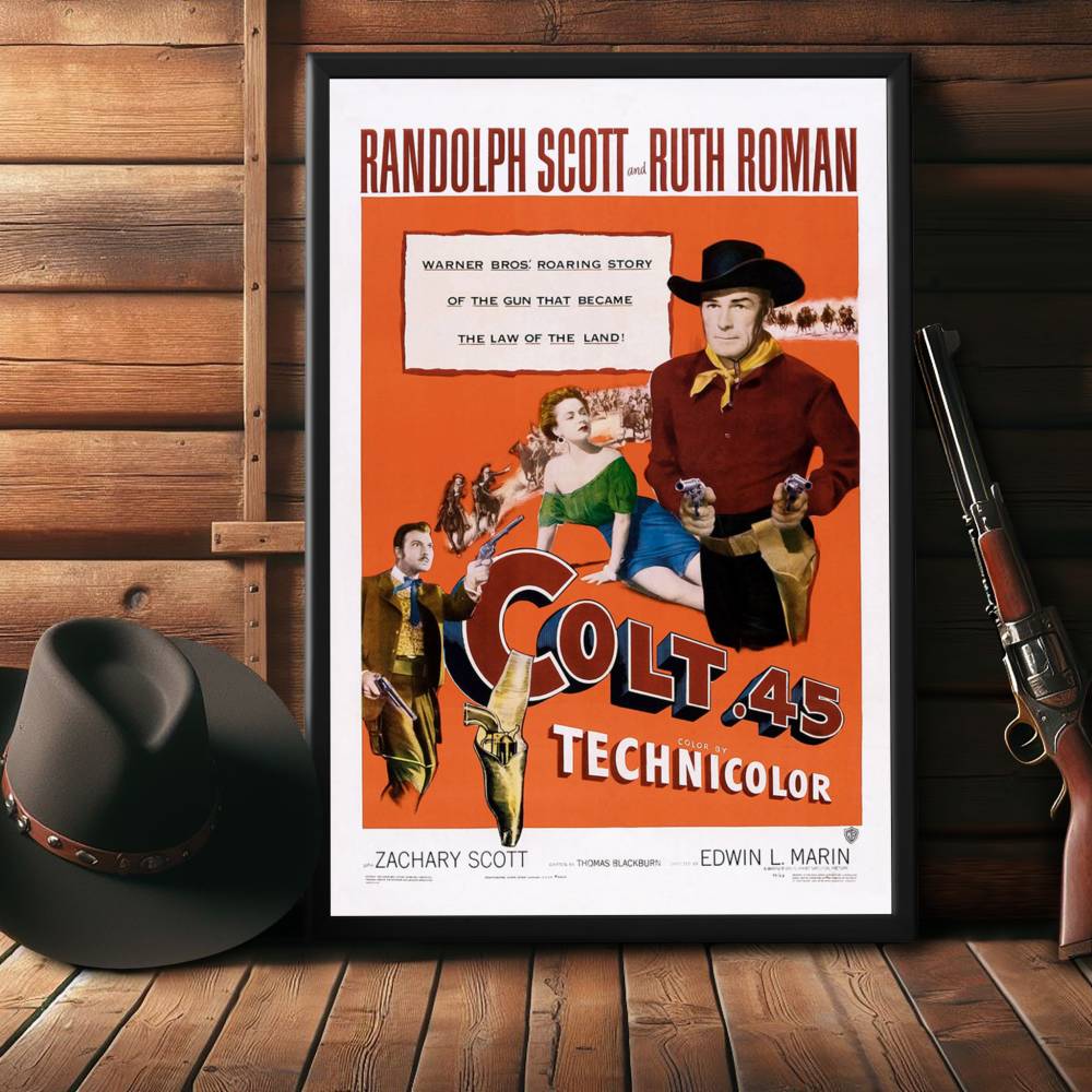 "Colt .45" (1950) Framed Movie Poster