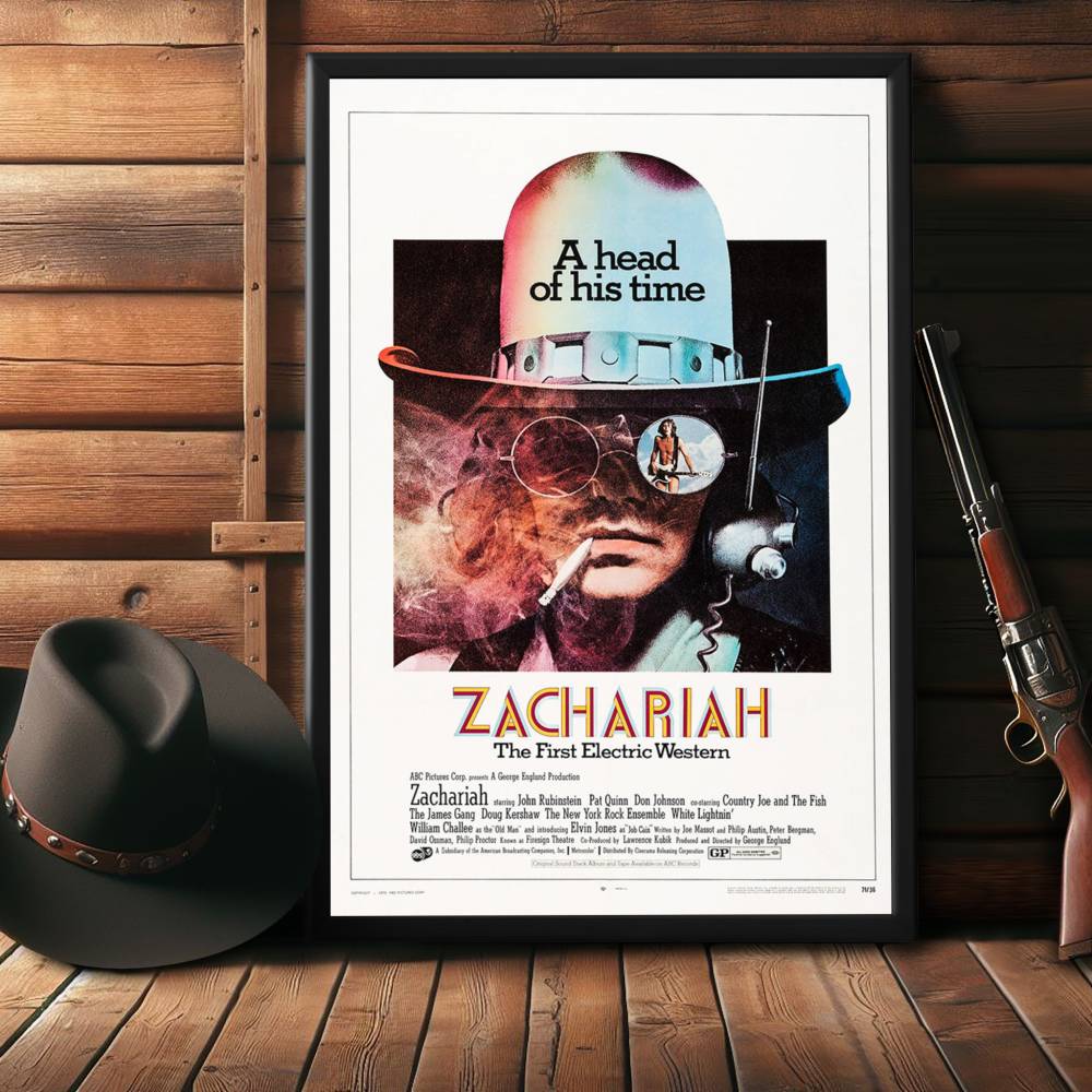 "Zachariah" (1971) Framed Movie Poster