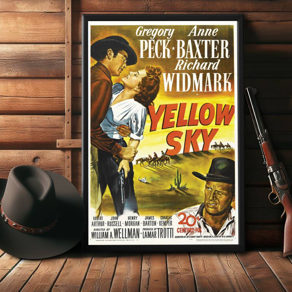 "Yellow Sky" (1948) Framed Movie Poster