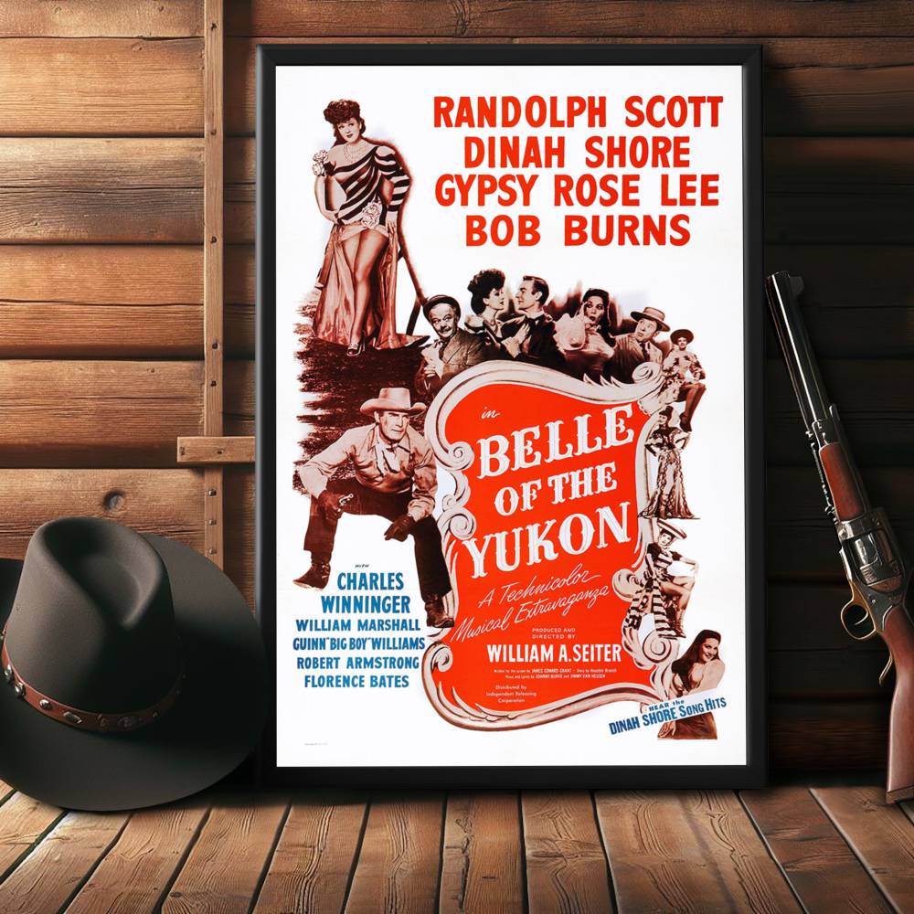 "Belle Of The Yukon" (1944) Framed Movie Poster