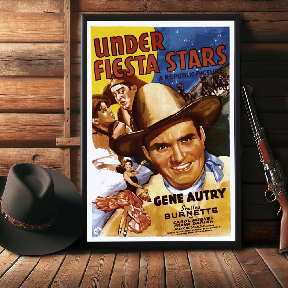 "Under Fiesta Stars" (1941) Framed Movie Poster