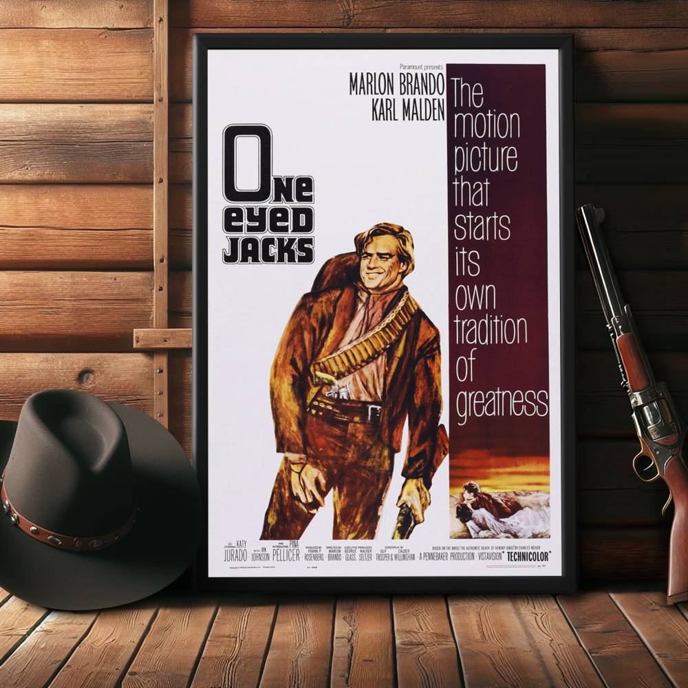 "One-Eyed Jacks" (1961) Framed Movie Poster