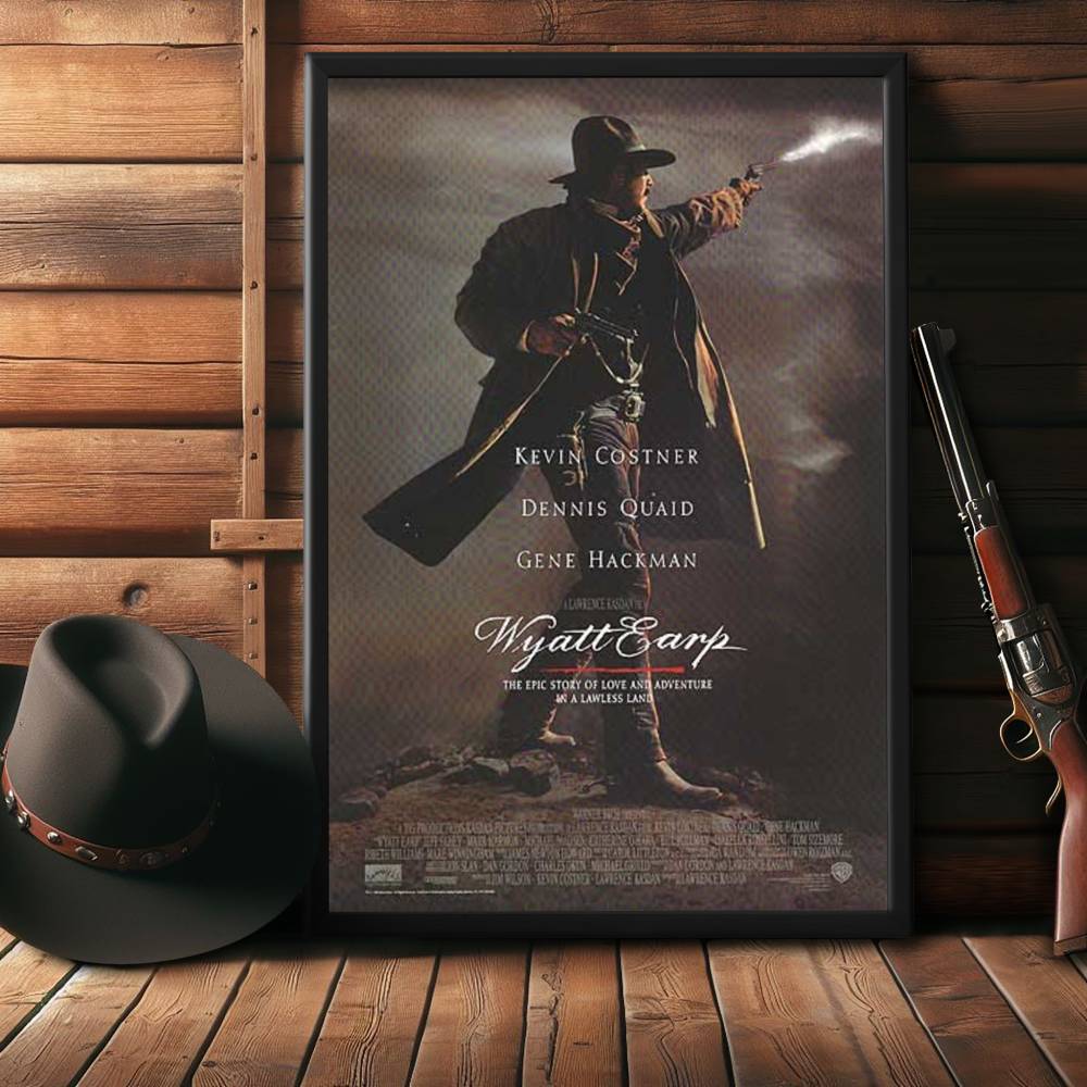 "Wyatt Earp" (1994) Framed Movie Poster