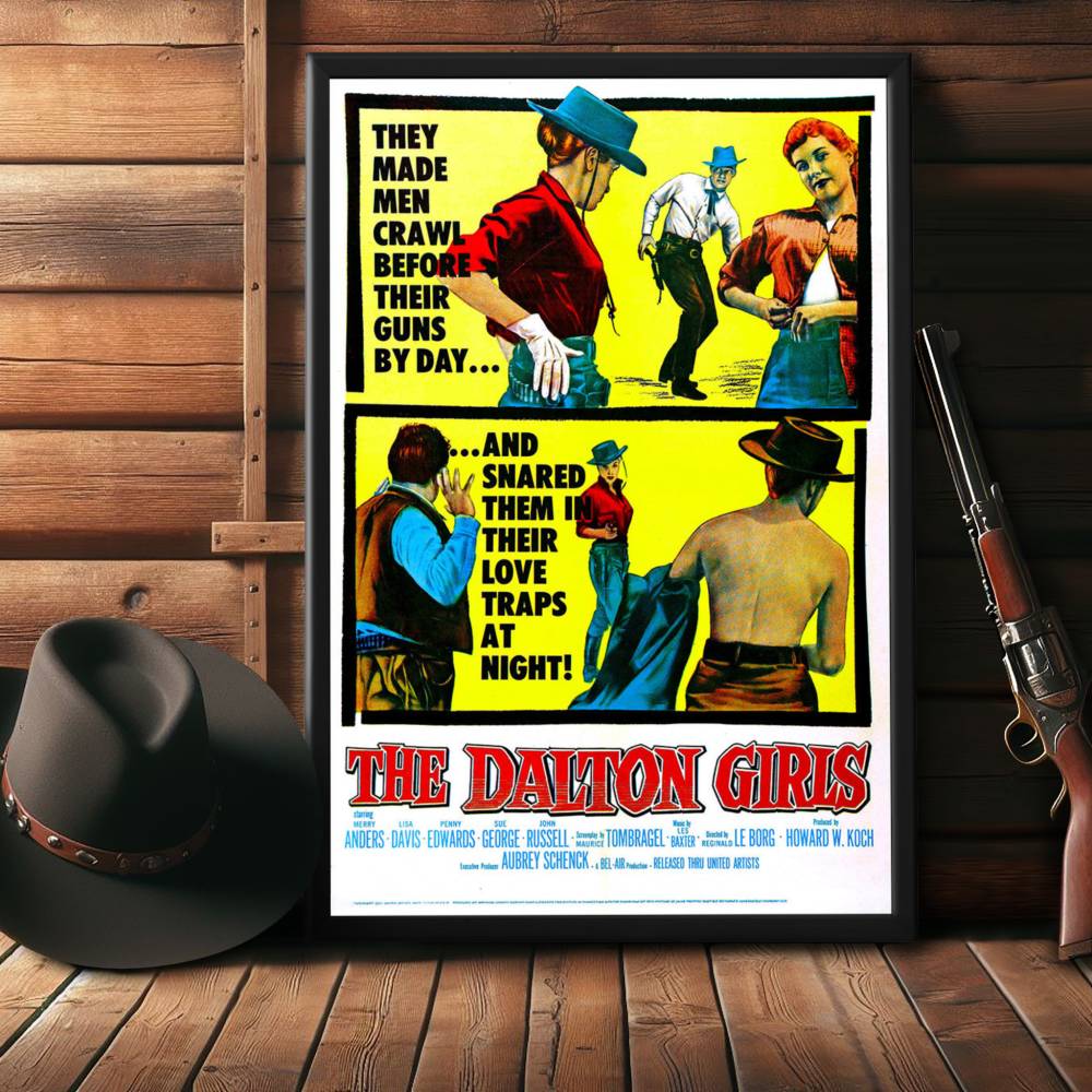 "Dalton Girls" (1957) Framed Movie Poster