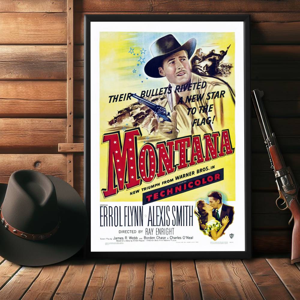 "Montana" (1950) Framed Movie Poster