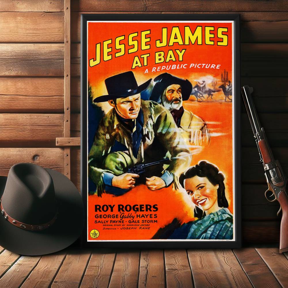 "Jesse James At Bay" (1941) Framed Movie Poster