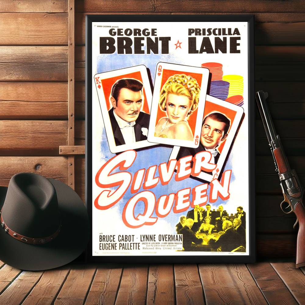 "Silver Queen" (1942) Framed Movie Poster