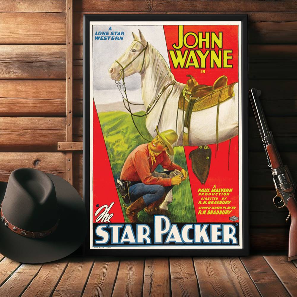 "Star Packer" (1934) Framed Movie Poster