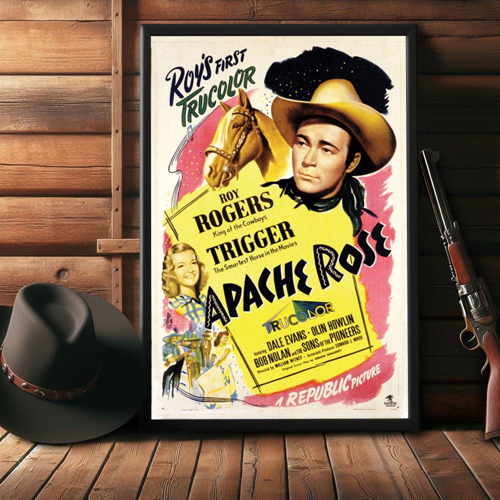 "Apache Rose" (1947) Framed Movie Poster