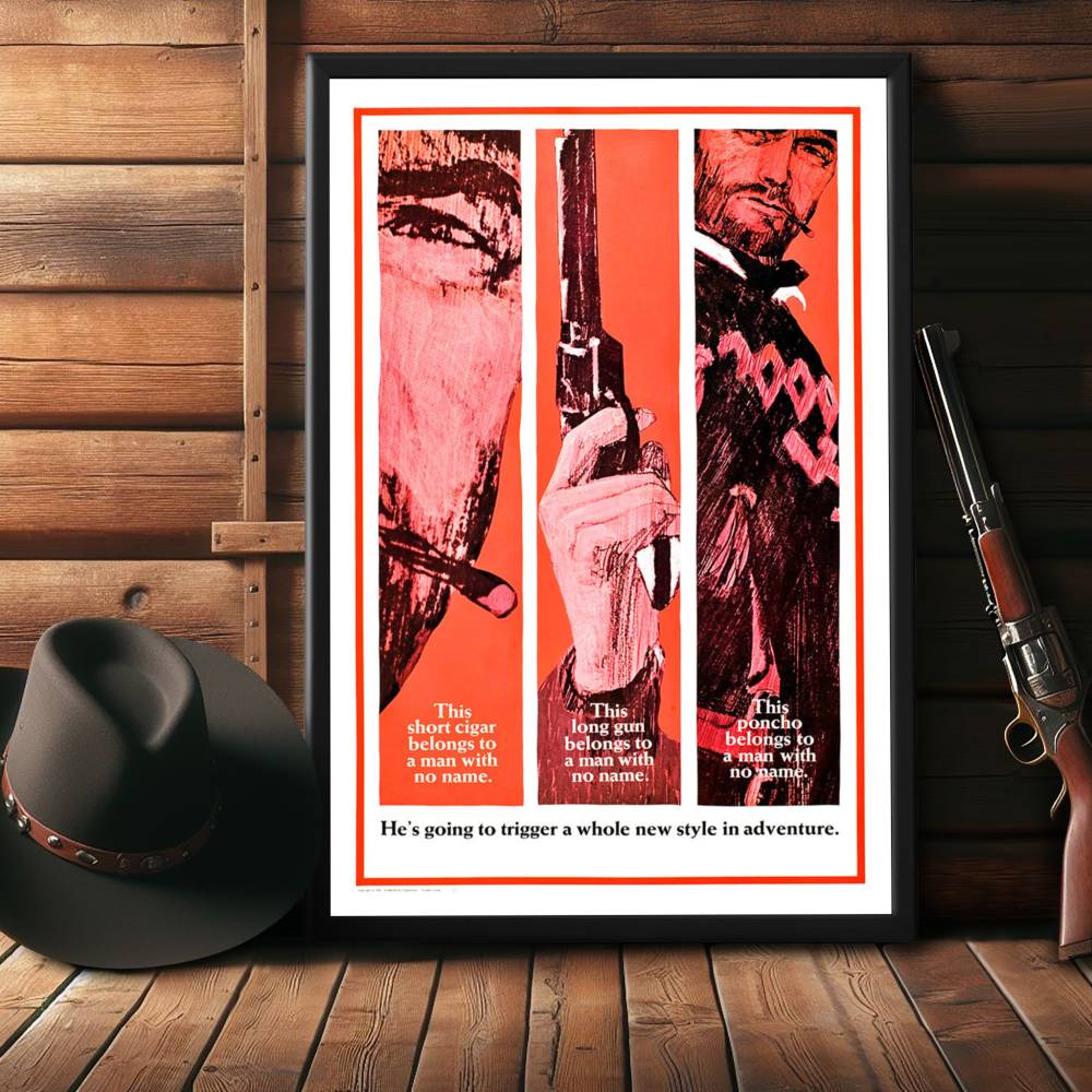 "Fistful Of Dollars" (1964) Framed Movie Poster