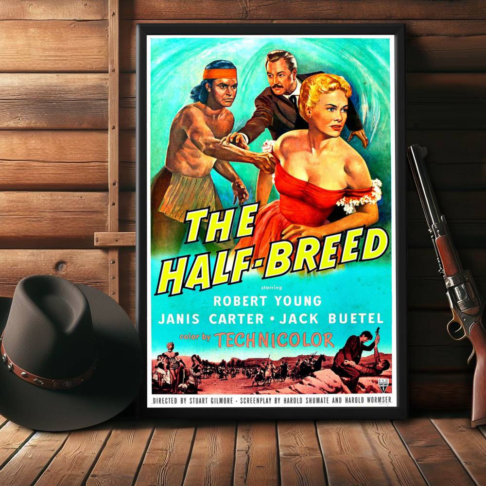 "Half-Breed" (1952) Framed Movie Poster