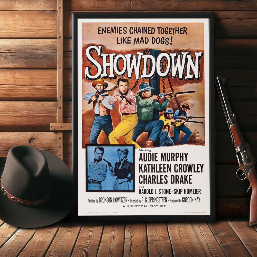 "Showdown" (1963) Framed Movie Poster