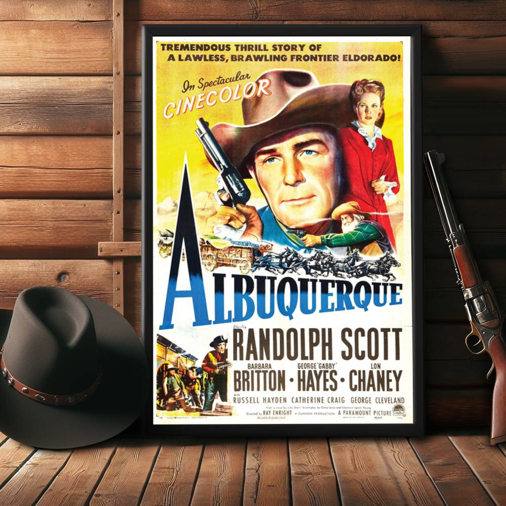 "Albuquerque" (1948) Framed Movie Poster
