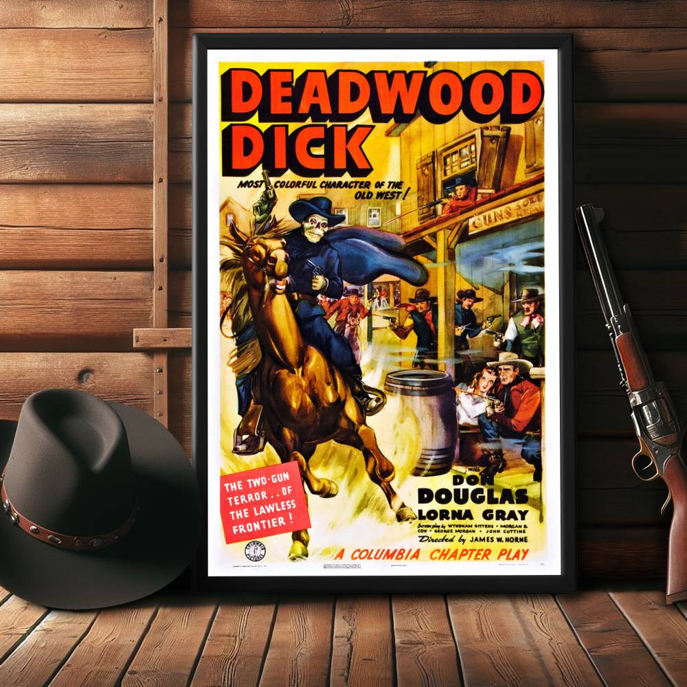 "Deadwood Dick" (1940) Framed Movie Poster