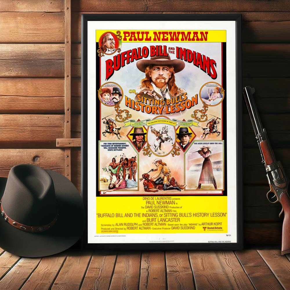 "Buffalo Bill And The Indians" (1976) Framed Movie Poster