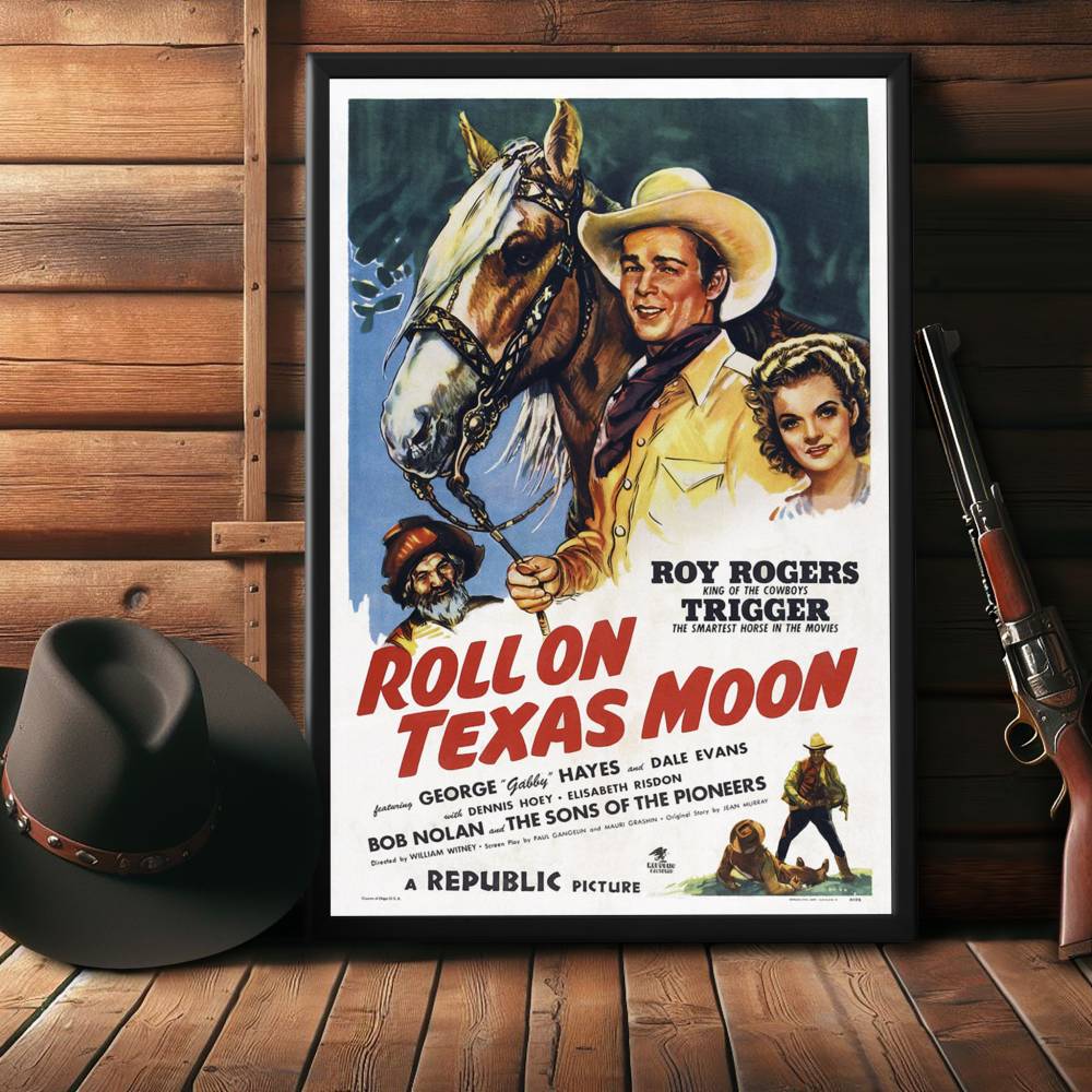 "Roll On Texas Moon" (1946) Framed Movie Poster