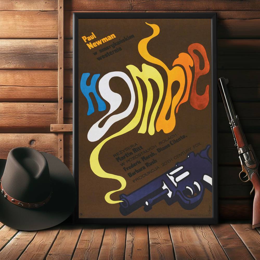 "Hombre" (1967) Framed Movie Poster