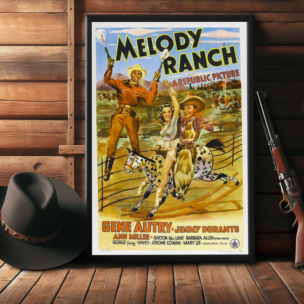 "Melody Ranch" (1940) Framed Movie Poster