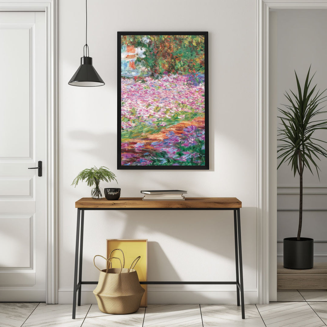 Background with Framed Poster