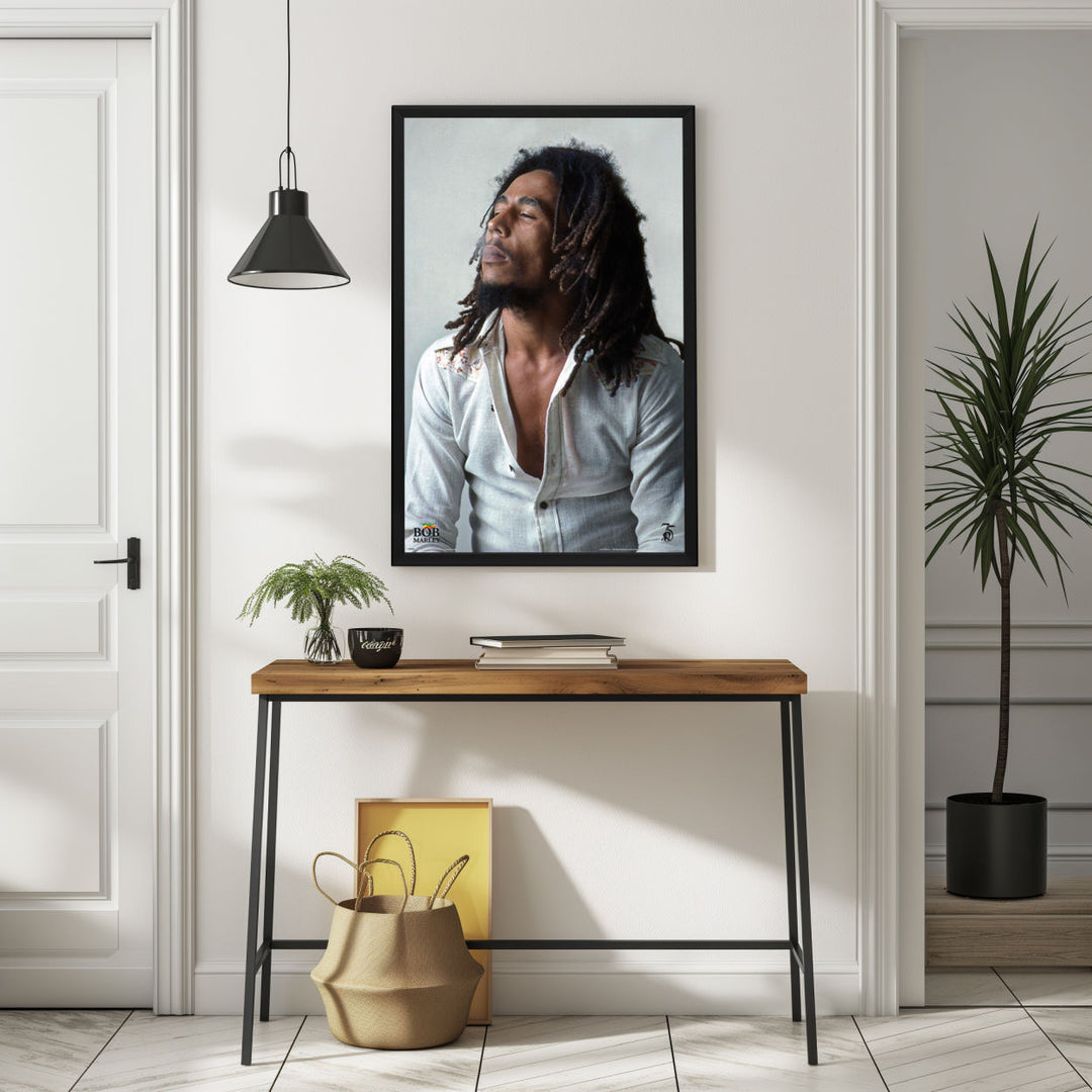 Background with Framed Poster